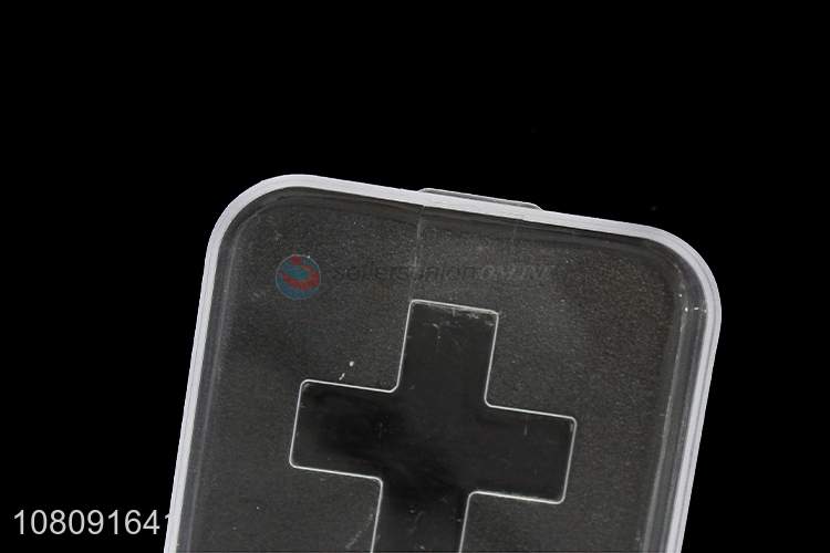 Latest products plastic 4compartment pill case with top quality