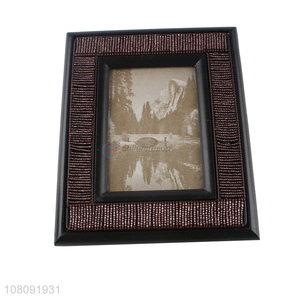 China manufacturer custom size retro wooden family photo frame
