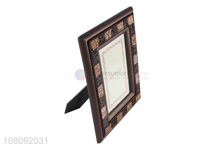 Good quality beaded wooden photo frame tabletop picture frame