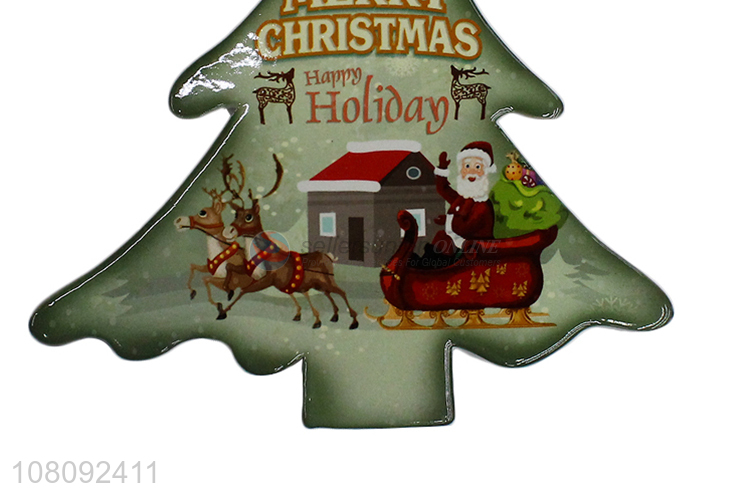Best selling water-absorbent Christmas ceramic coaster pot holder