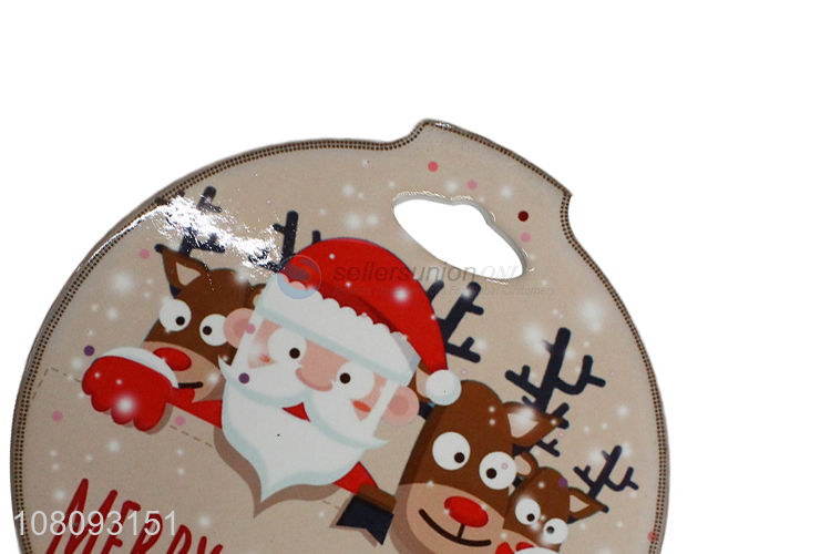 New product ceramic Christmas coster cork placemat tablemat wholesale