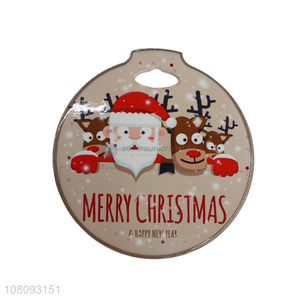 New product ceramic Christmas coaster cork placemat tablemat wholesale