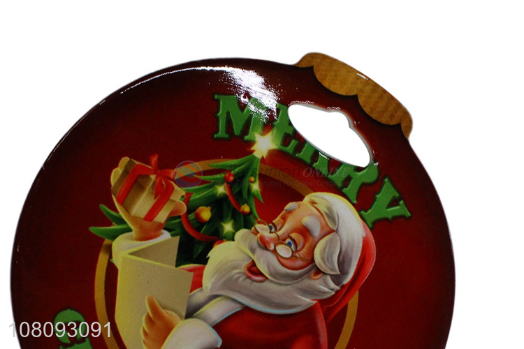 High quality ceramic Christmas cup coaster ceramic Christmas tablemat