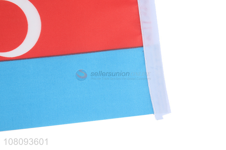 Wholesale Azerbaijan Flag Polyester National Flag