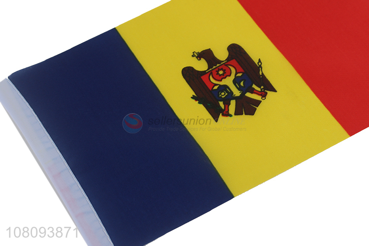 Best selling Moldova flag double-sided printing flag