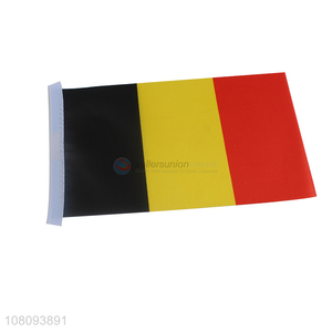 Hot sale Belgium national flag double-sided printing flag