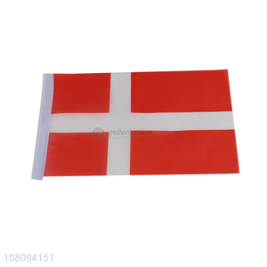 China Wholesale Denmark National Flag Festive Football Banner