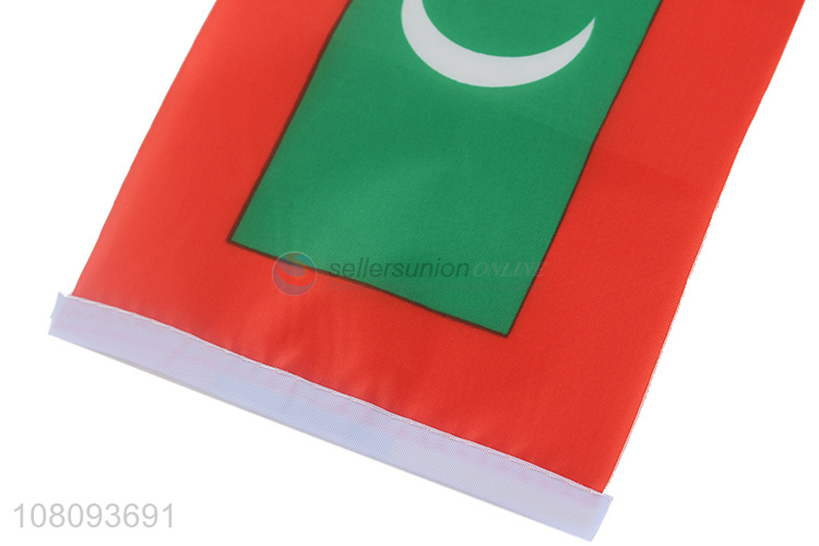 Factory wholesale Maldives flag polyester flag