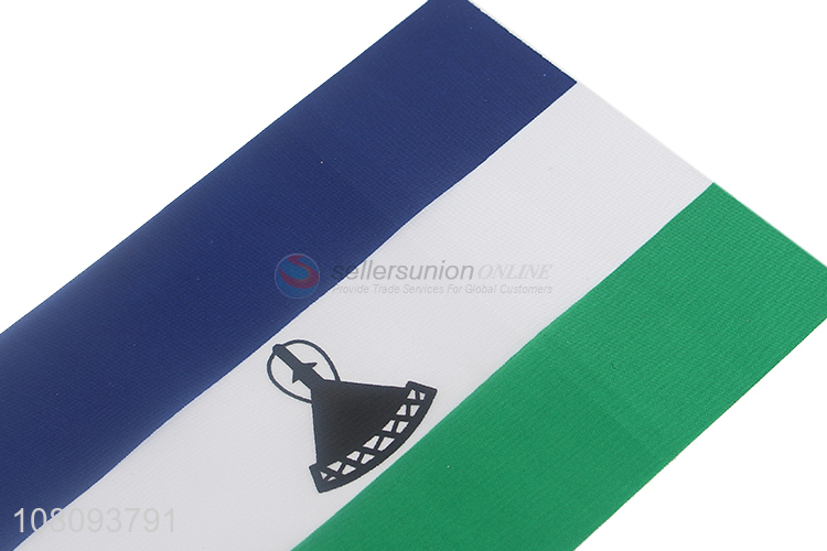 Wholesale price durable Lesotho polyester country flag