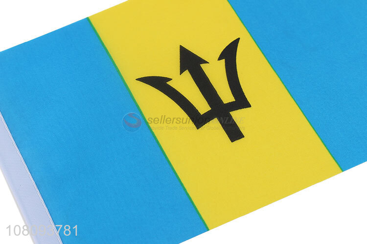 Top quality Barbados country flag polyester national flag