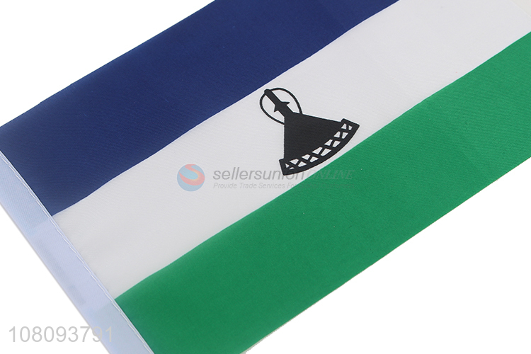 Wholesale price durable Lesotho polyester country flag