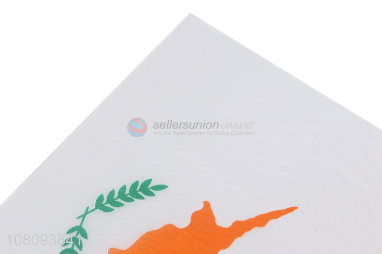 High quality Cyprus country flags for indoor decoration