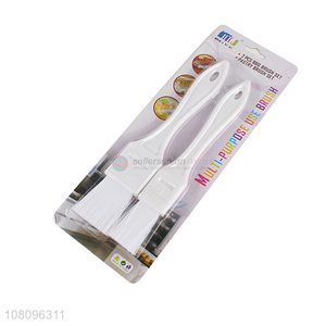 Good price white kitchen seasoning brush set wholesale