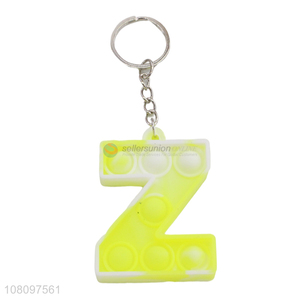 Wholesale letter Z mini vent toy creative rodent pioneer keychain