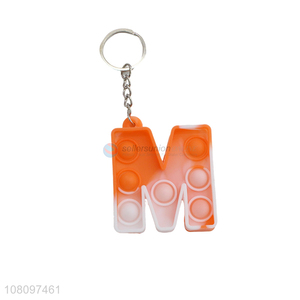 Factory wholesale letter M rodent pioneer keychain for universal