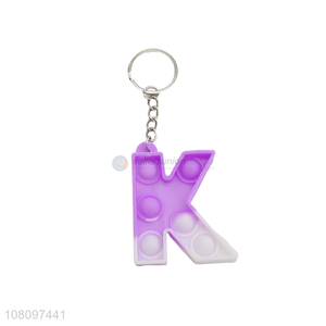 Good quality creative letter K rodent pioneer keychain
