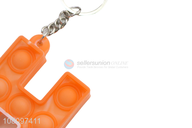 Hot selling letter H mini rodent pioneer keychain