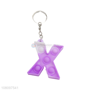 Yiwu wholesale letter X creative rodent pioneer keychain