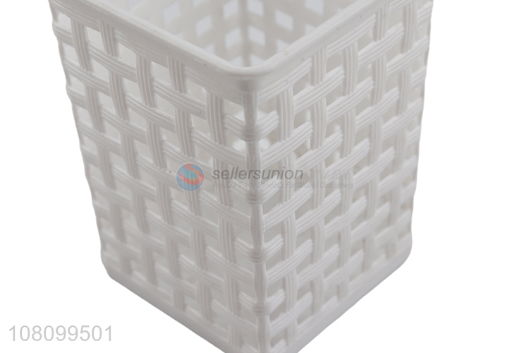 High quality plastic storage basket desktop sundries storage container