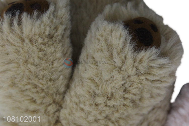 Cheap price creative multicolor winter women slippers