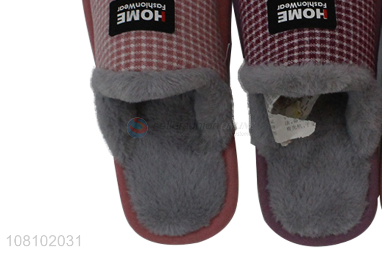 Popular products household indoor winter warm slippers