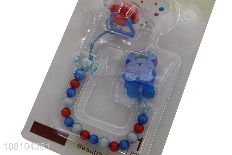 Best Selling Butterfly Design Pacifier With Beads For Baby