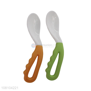 Professional Design Non-Slip Handle Baby Spoon Set