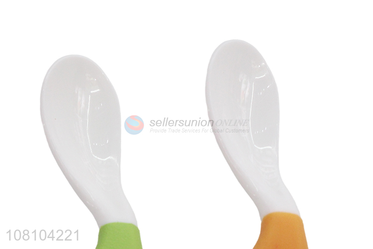 Professional Design Non-Slip Handle Baby Spoon Set