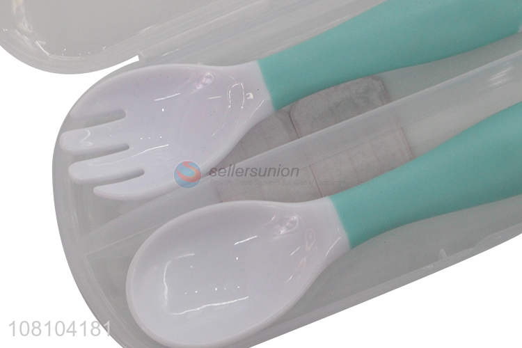 Wholesale Cute Design Baby Fork And Spoon Tableware Set