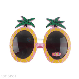Factory supply Hawaiian style pineapple party glasses sunglasses