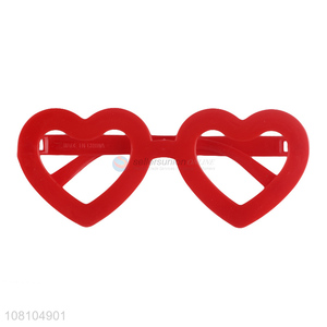Factory supply heart party glasses sunglasses novelty photo props