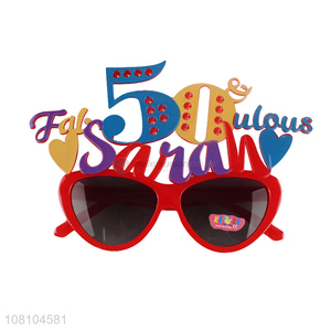 Hot selling party glasses sunglasses sunglasses novelty photo props