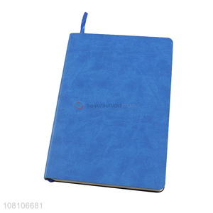 Wholesale blue thickened notebook students portable diary book