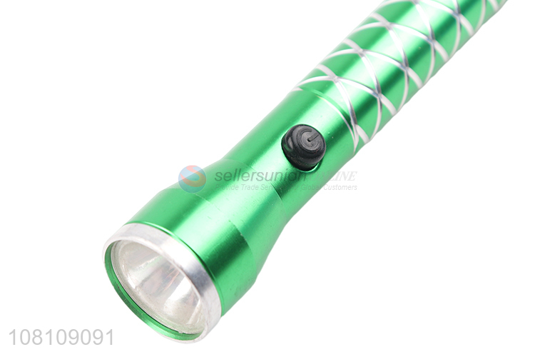 China supplier green aluminum alloy LED flashlight