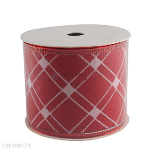 High quality Christmas tree polyester ribbon for decoration