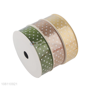 Newest Wave Point Polyester Ribbon Gift Wrapping Ribbons