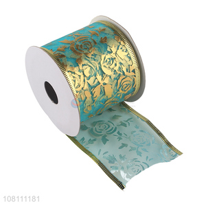 Good Quality Flower Pattern Decorative Ribbons Gift Wrapping Ribbons