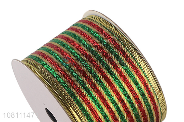 Good Sale Colorful Polyester Ribbon For Christmas Tree Decoration