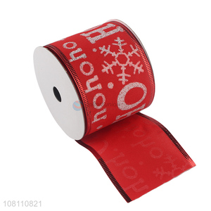 Hot Selling Colorful Polyester Ribbon Popular Christmas Ribbons