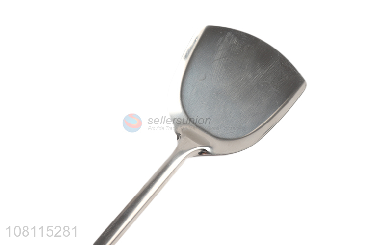 Wholesale Stainless Steel Spatula With Imitation Wood Grain Handle