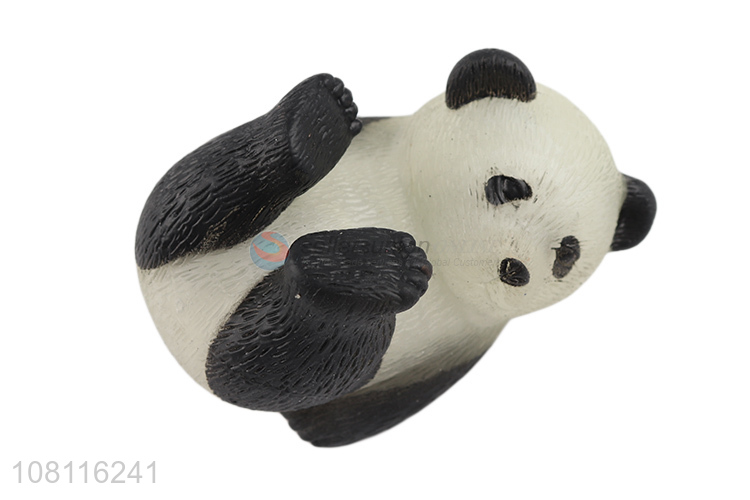 Good Quality Stress Reliever Glow-In-The-Dark TPR Panda Toy