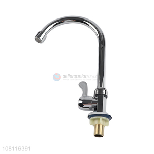 Popular Vertical Large Bend Pipe Faucets Kitchen Basin Faucets