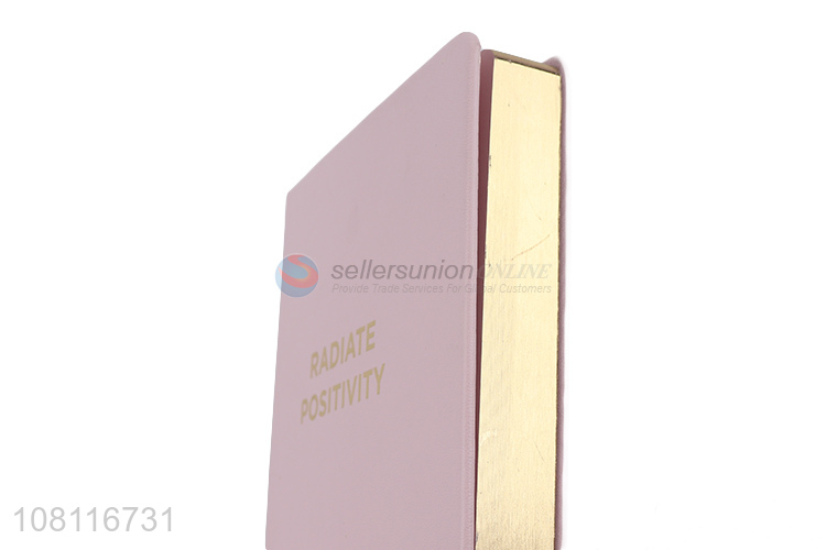 Cheap price pink thickened portable notebook for office