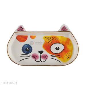 Top quality cute household ceramic tableware plates