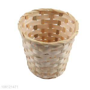 Good quality simple handmade woven gardening flower basket