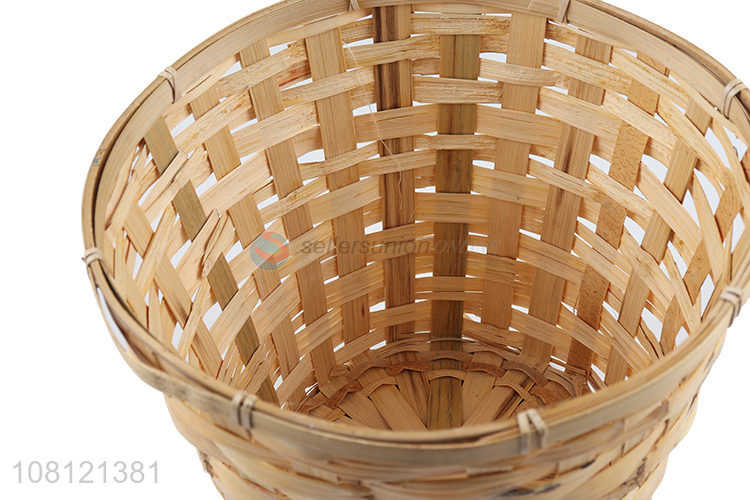 New products handmade woven basket garden flower basket