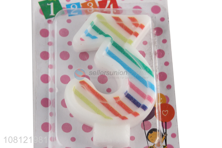 New product colourful eco-friendly birthday digital candle