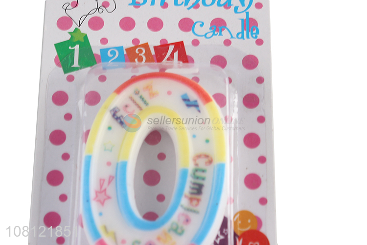 Factory price birthday number candles for party decoration