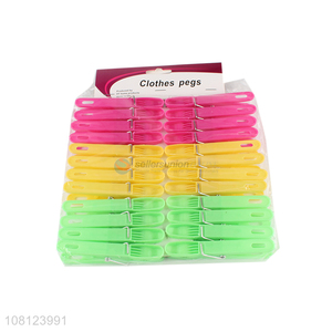 Top Quality Plastic Clothes Pegs Cheap Clothespins Set