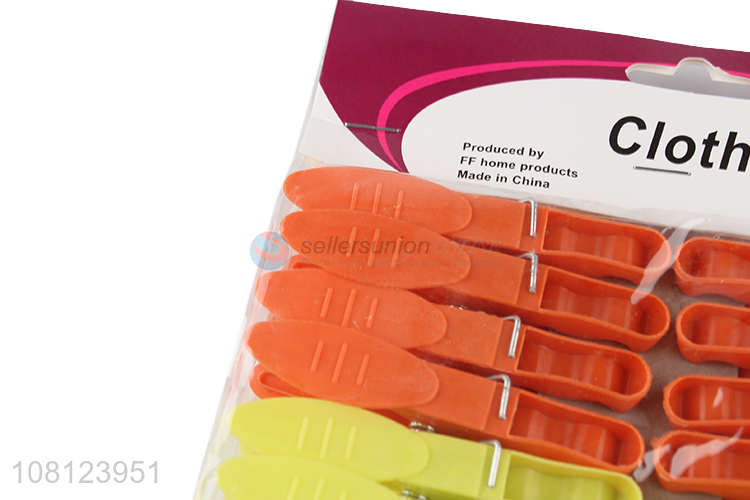 Popular Household Clothes Pegs Cheap Plastic Clips Set